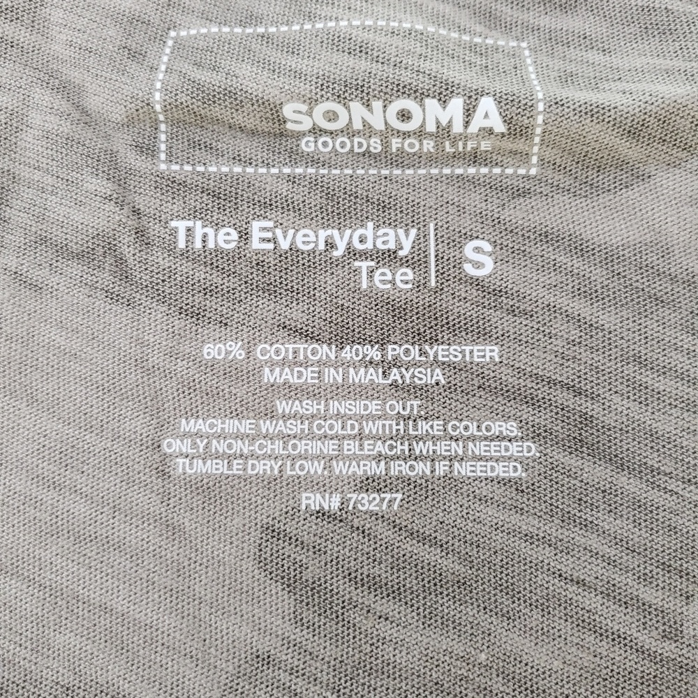 Sonoma Goods For Life Camouflage Long Sleeve Tee - Picture 4 of 6